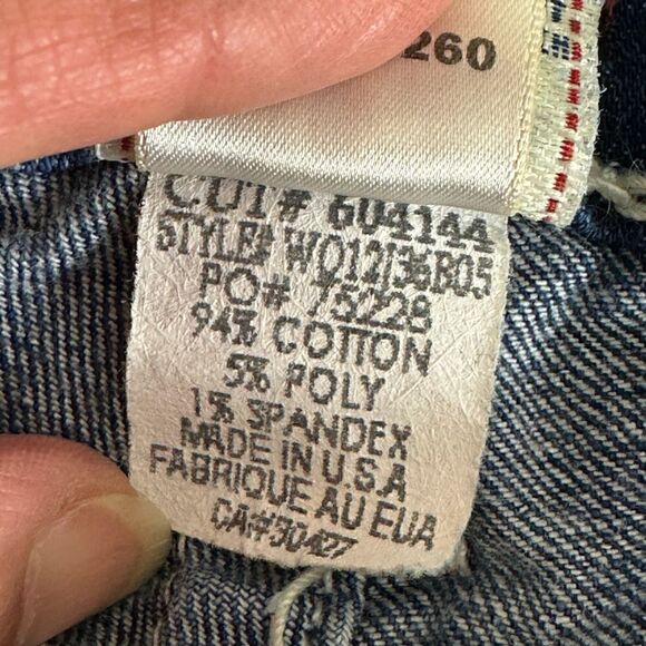 True Religion Jeans Womens Sz 25 Stitch Embroidered Johnny Super T Blue straight - Picture 9 of 13